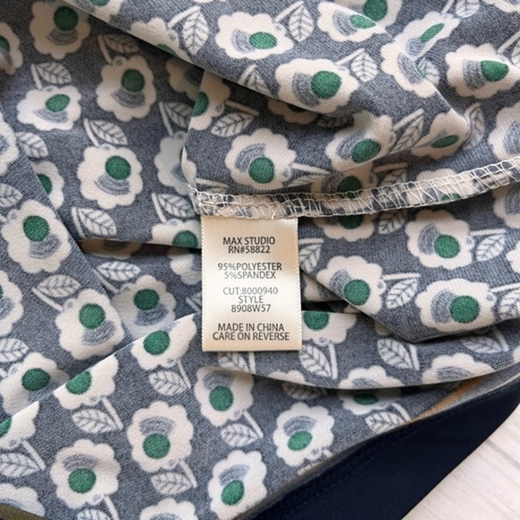 MAX STUDIO BOHEMIAN BIB STYLE DRESS | SIZE SMALL - Picture 4 of 5